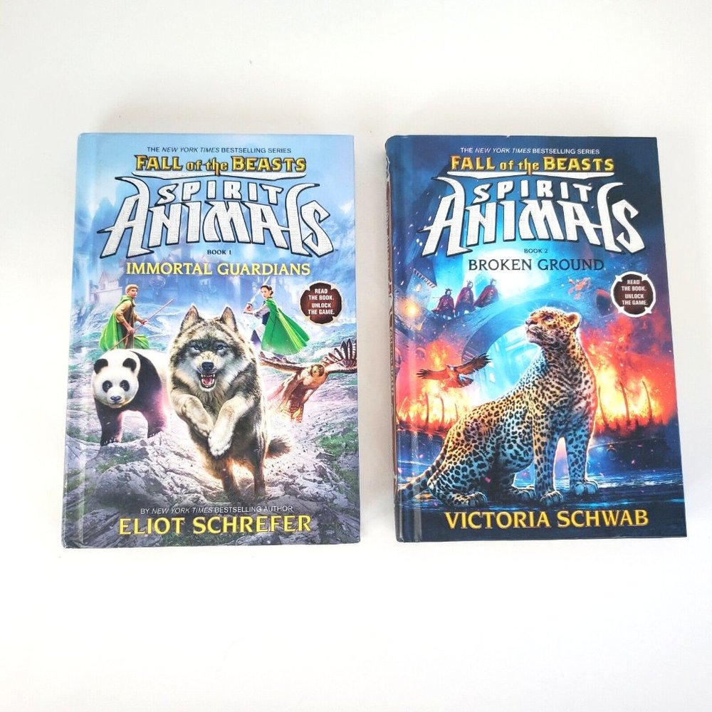 Spirit Animals Fall Of The Beasts Series Books 1 and 2 Hardcover Hardcover NEW
